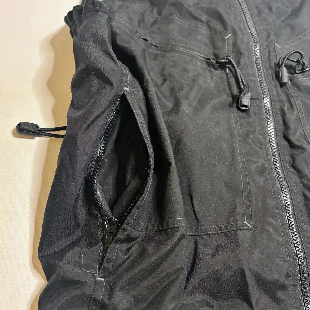Vintage Y2K Gap GXP-45 Air Service Fisher Tactical Utility Vest Mens Black 2000